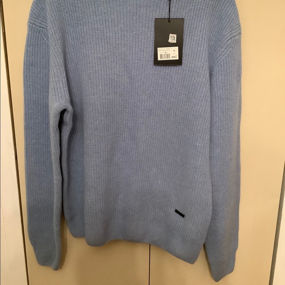 The Kooples Paris CrewNeck Cashmere Blended Mens Sweater XL - Picture 4 of 13